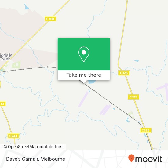 Mapa Dave's Camair