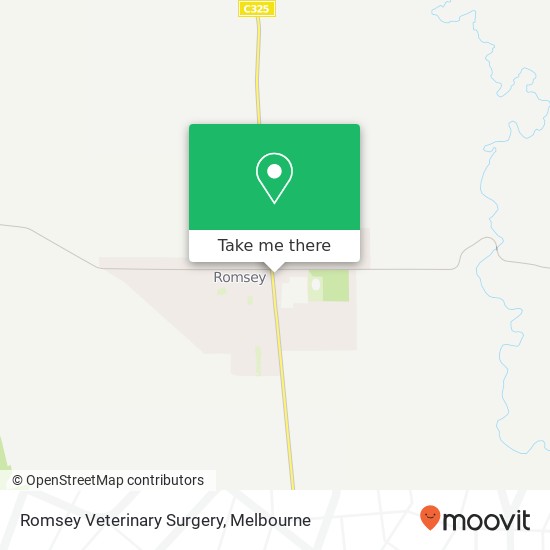 Romsey Veterinary Surgery map