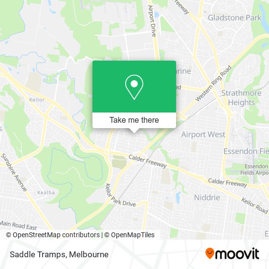 Saddle Tramps map