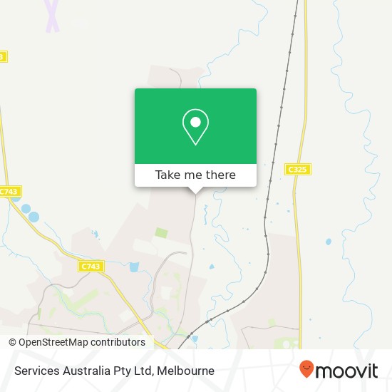 Services Australia Pty Ltd map