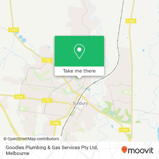 Mapa Goodies Plumbing & Gas Services Pty Ltd