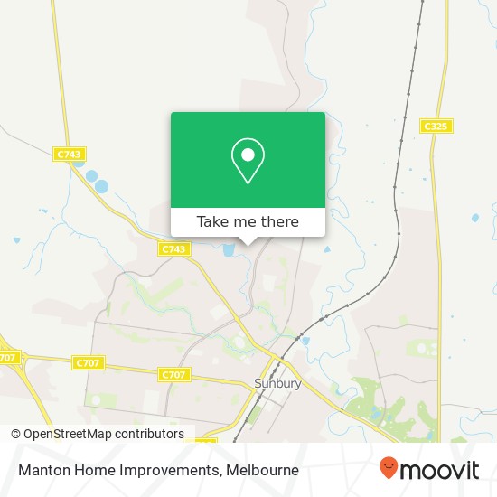 Manton Home Improvements map