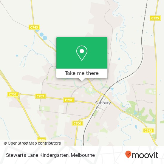 Stewarts Lane Kindergarten map