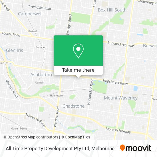 All Time Property Development Pty Ltd map