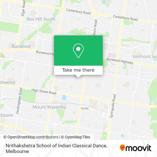 Nrithakshetra School of Indian Classical Dance map