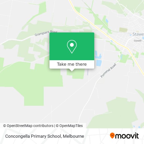 Concongella Primary School map