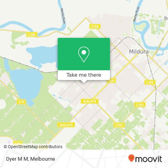 Dyer M M map