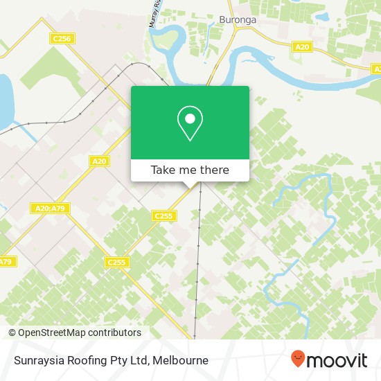 Mapa Sunraysia Roofing Pty Ltd