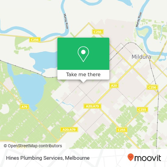 Hines Plumbing Services map