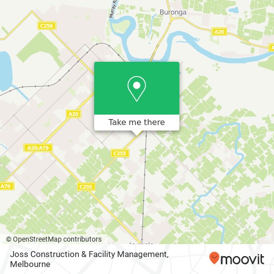 Joss Construction & Facility Management map