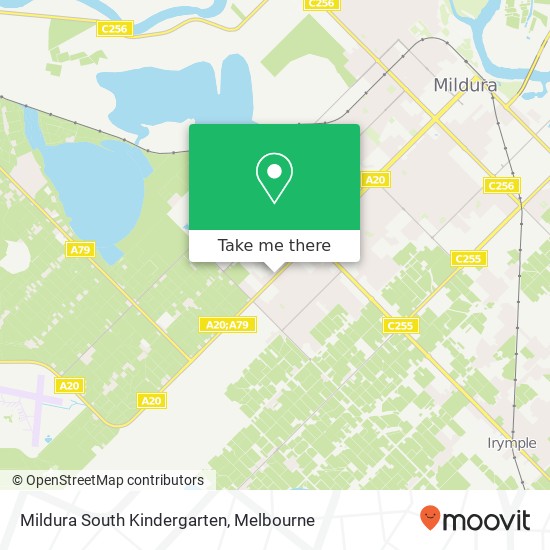 Mildura South Kindergarten map