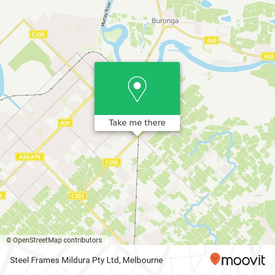 Steel Frames Mildura Pty Ltd map