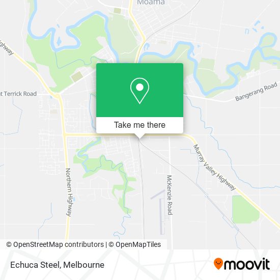 Echuca Steel map