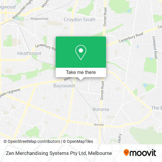 Zen Merchandising Systems Pty Ltd map