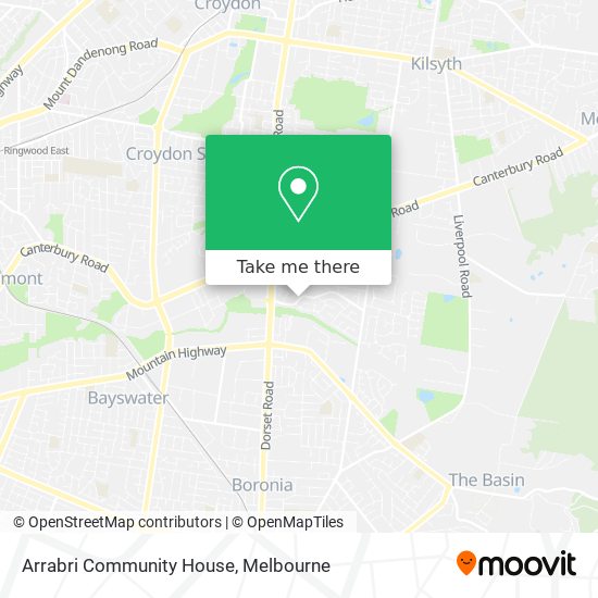 Arrabri Community House map
