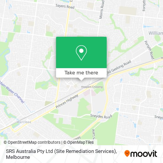 SRS Australia Pty Ltd (Site Remediation Services) map