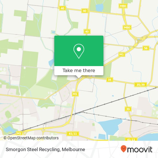 Mapa Smorgon Steel Recycling