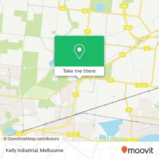 Mapa Kelly Industrial