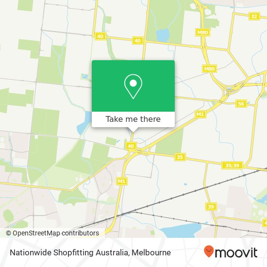 Mapa Nationwide Shopfitting Australia