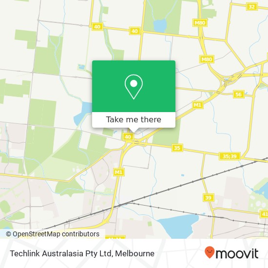 Techlink Australasia Pty Ltd map