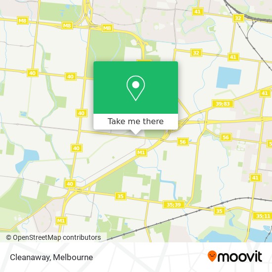 Cleanaway map