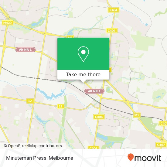 Mapa Minuteman Press