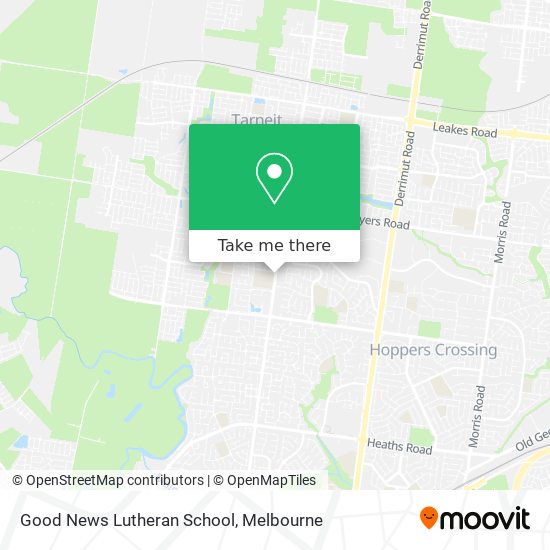 Good News Lutheran School map