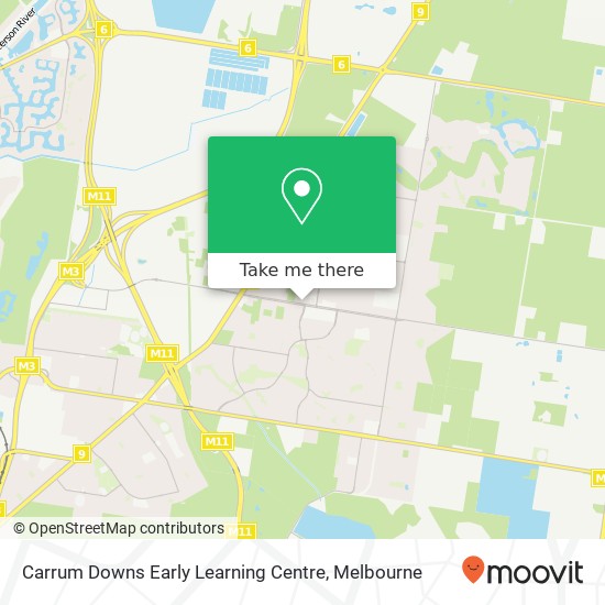 Carrum Downs Early Learning Centre map