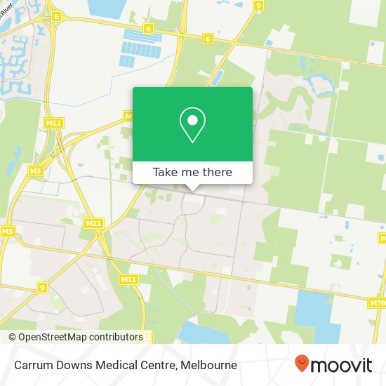 Carrum Downs Medical Centre map