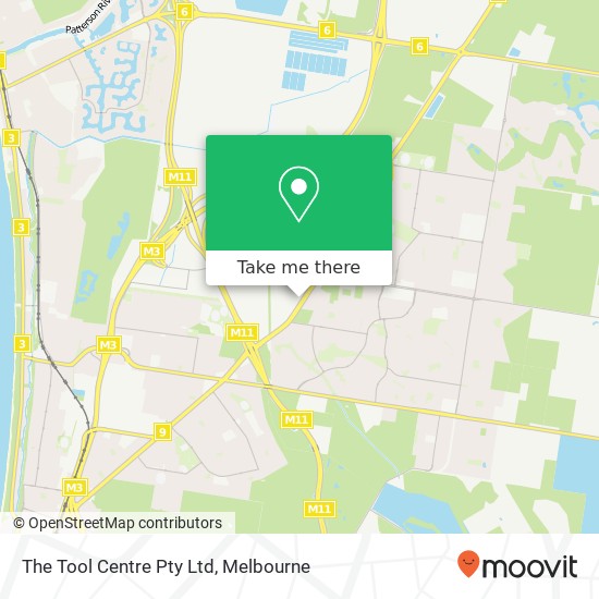 The Tool Centre Pty Ltd map