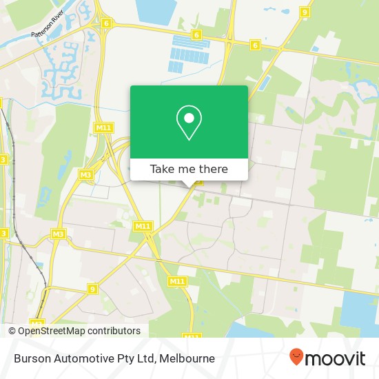 Burson Automotive Pty Ltd map