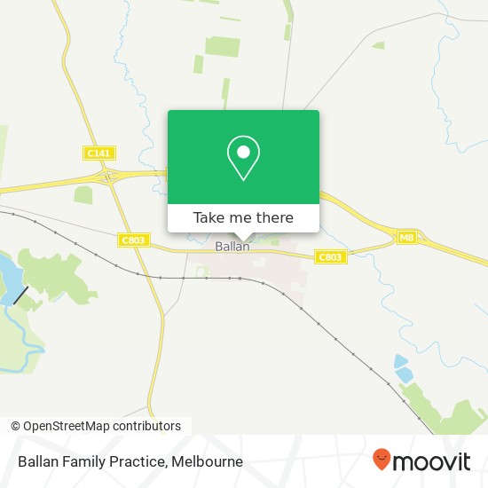 Ballan Family Practice map