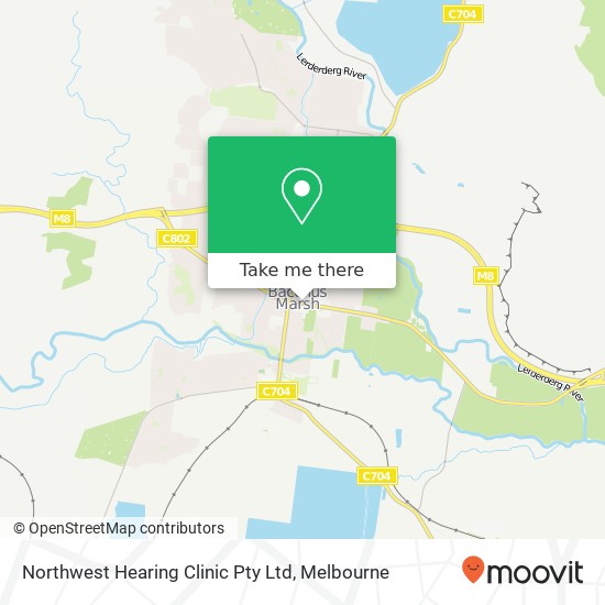 Northwest Hearing Clinic Pty Ltd map