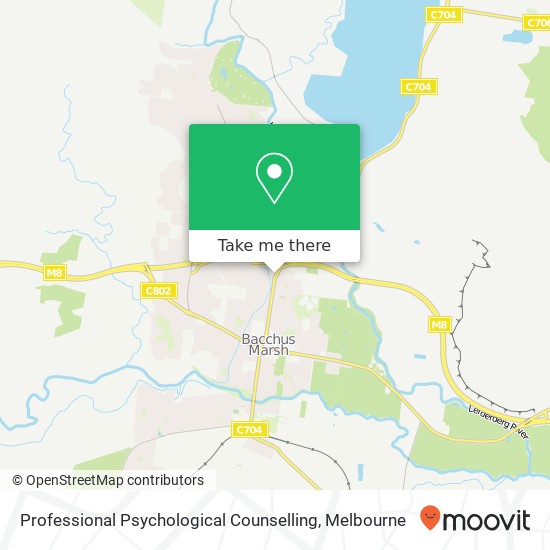 Mapa Professional Psychological Counselling