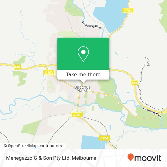 Menegazzo G & Son Pty Ltd map