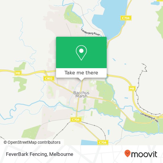 FeverBark Fencing map