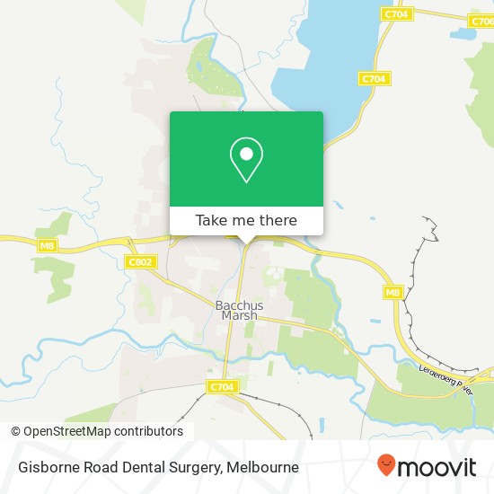 Gisborne Road Dental Surgery map