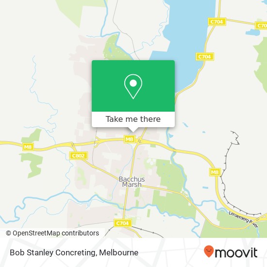 Bob Stanley Concreting map