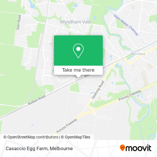 Casaccio Egg Farm map