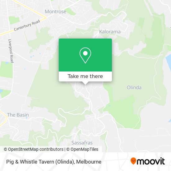 Pig & Whistle Tavern (Olinda) map
