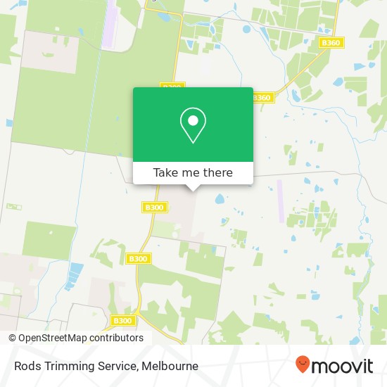 Rods Trimming Service map