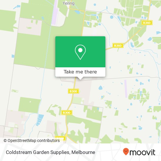 Coldstream Garden Supplies map