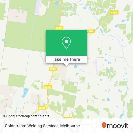 Coldstream Welding Services map
