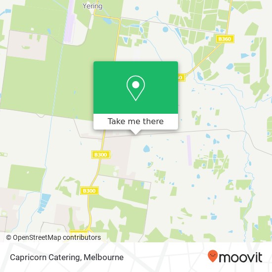 Capricorn Catering map