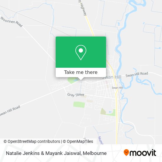 Natalie Jenkins & Mayank Jaiswal map