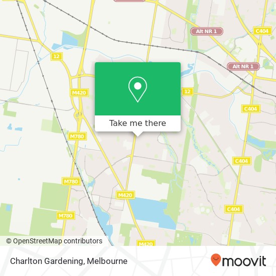 Charlton Gardening map