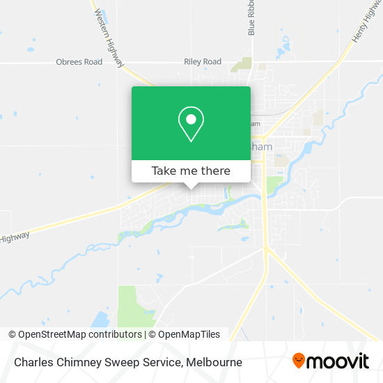 Charles Chimney Sweep Service map