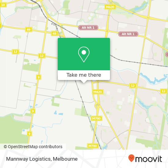 Mapa Mannway Logistics