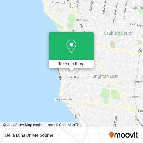 Bella Luna Dr map