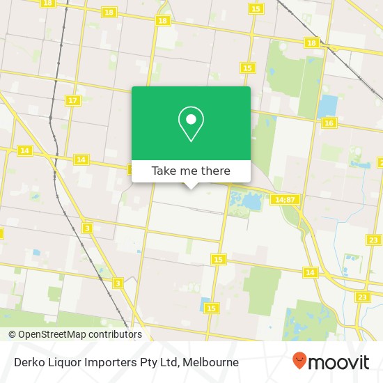 Derko Liquor Importers Pty Ltd map